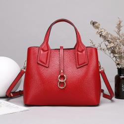 guangdong handbag supplier new arrival european style simplicity handbag high-capacity genuine leather women shoulder bags