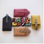Custom Fancy Real Leather Phone Wallet Pouch Bag With Card Slot Crossbody Mobile Phone Shoulder Bag Case