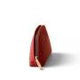 Hot selling slim canvas material women makeup bag for travel
