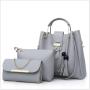 womens travel tactical shoulder handbag set Casual Tassel Metal Handle Composite Messenger Purse bag