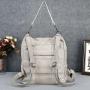 clear travel womans tote backpack bag fashion double handbag for girls wholesale