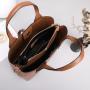guangdong handbag supplier new arrival european style simplicity handbag high-capacity genuine leather women shoulder bags