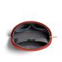 Hot selling slim canvas material women makeup bag for travel