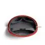 Hot selling slim canvas material women makeup bag for travel