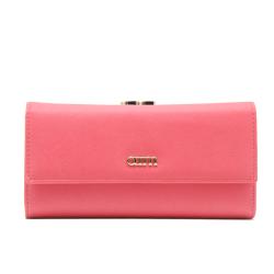 Saffiano leather high quality leather long wallet for women customized design