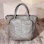 guangzhou factory leather strap shoulder tote handbag online shopping women's designer brands bag