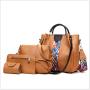 women tote handbag organizer set bag with polyester lining material factory wholesale