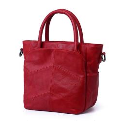 guangzhou factory leather strap shoulder tote handbag online shopping women's designer brands bag