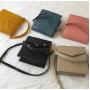 Custom fashion women handbag embossed lizard pattern mini crossbody shoulder bag