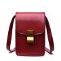 Fashion genuine leather shoulder bags crossbody cell phone bag