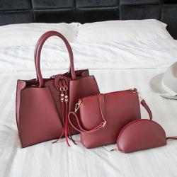 women duffle ring handle shoulder handbag with strap hot sale travel organiser bag set