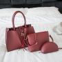 women duffle ring handle shoulder handbag with strap hot sale travel organiser bag set