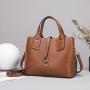 guangdong handbag supplier new arrival european style simplicity handbag high-capacity genuine leather women shoulder bags