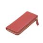 PU leather personalized design zipper women wallet for gift