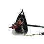 new designer small cream shoulder saddle bag for women factory price leather charm handbag women purse crossbody bag