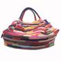 2024 Factory beach tote bag for women designer floral iridescent fringe handbag