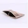 Customized RFID blocking embossed snake genuine leather credit card holder real calfskin business bank atm card holder wallet