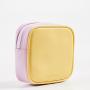Small coin pouch beauty PVC transparent Iridescent cosmetic bag