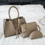 women duffle ring handle shoulder handbag with strap hot sale travel organiser bag set