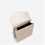 Custom fashion women handbag embossed lizard pattern mini crossbody shoulder bag