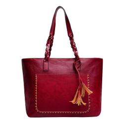 China factory good pricetassel women shoulder bag female retro totes lady elegant shopping handbag