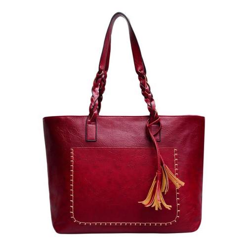 China factory good pricetassel women shoulder bag female retro totes lady elegant shopping handbag
