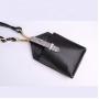 Custom Fancy Real Leather Phone Wallet Pouch Bag With Card Slot Crossbody Mobile Phone Shoulder Bag Case