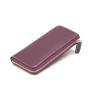 PU leather personalized design zipper women wallet for gift