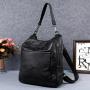 clear travel womans tote backpack bag fashion double handbag for girls wholesale