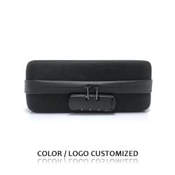 carbon lined smoking shell case Smell smelly Proof eva case  carbon  smoking accessories Smoker pipe case