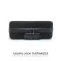 carbon lined smoking shell case Smell smelly Proof eva case  carbon  smoking accessories Smoker pipe case