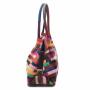 2024 Factory beach tote bag for women designer floral iridescent fringe handbag