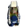 custom shoulder handbag waterproof four set portable multi-function travel baby diaper bag