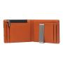 Wholesale Custom RFID blocking PU slim wallet money clip mens wallet money clips