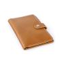 High quality soft crazy horse genuine leather passport holder card holder passport holder