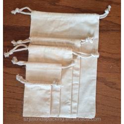 Muslin Cotton Drawstring Pouch