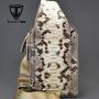 Bolso Para Hombre Pecho Hot Sale Custom Genuine Real Snake Skin Leather Fashion Men Fanny Pack Waist Crossbody Sling Chest Bag