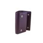 Short Style Ladies Cowhide Leather Key Wallet With Key Rings Multifunction 3 Folds Leather Key Holder Wallet
