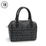 customized  logo tote bag design 2024 new arrive printed leather handbag  custom boston tote bag for ladies and girls