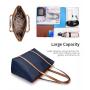 Lovevook brand custom fashion laptop tote bags woman purses and handbags waterproof high capacity laptop handbags for women