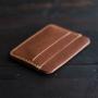 Minimalist leather card holder business credit card holder