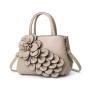 New Korean style lady handbag ladies leather single shoulder bags flower vase handbags for women