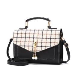 Wholesale women Fashion 2021 PU Leather ladies crossbody mini purses and handbag with  pearls