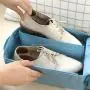 Gelory Wholesale Popular Clear View Shoe Bag Custom Polyester Mesh Carry Travel Shoe Bag Travel Bag With Shoe Compartment