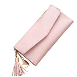 OEM ODM Carteras De Mujeres Billeteras Para Mujer Wholesale Cheaper Multi Colors PU Leather Women Long Clutch Wallet for Ladies