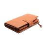 Wholesale women long wallet vegetable tanned leather women Clutch wallet