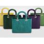OEM ODM Fashion Classic Genuine Crocodile Skin Leather Designer Ladies Women Female Handbags Custom Leather Tote Bag Wholesale