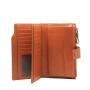 Wholesale women long wallet vegetable tanned leather women Clutch wallet