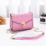 Solid Women Bag Newest mini Handbag Fashion Patchwork Crossbody Chain Shoulder bags for women 2019