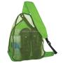 Gelory 2024 Promotion Lightweight Polyester Mesh Fabric Custom Logo Single Strap Custom Shoulder Backpack